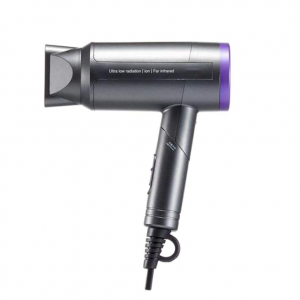 Bioceramic Far Infrared Without Radiation Hair Dryer 1000W Professional Ionic Hairdryer Powerful Salon Low Noise Blow Dryer